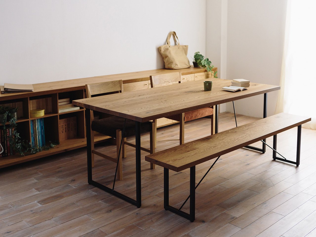 FREX Steel Leg Bench